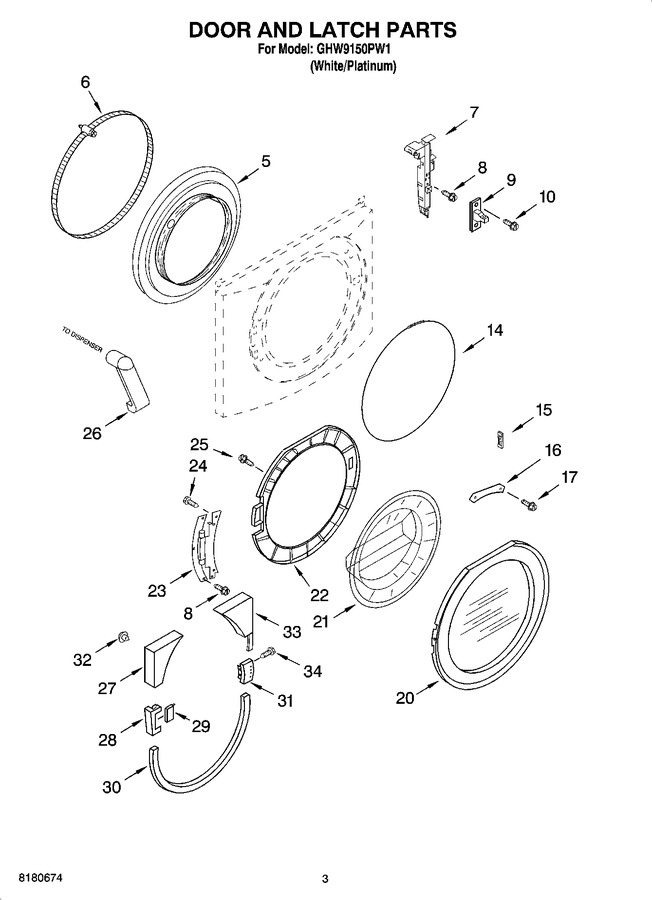 Diagram for GHW9150PW1