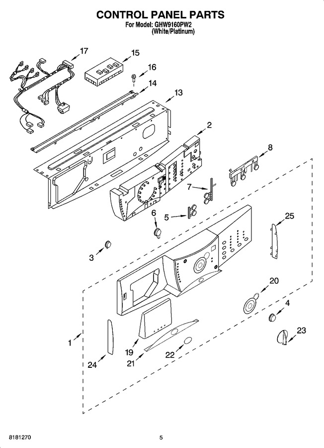 Diagram for GHW9160PW2