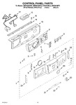 Diagram for 03 - Control Panel Parts