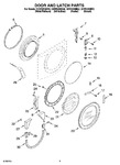 Diagram for 02 - Door And Latch Parts