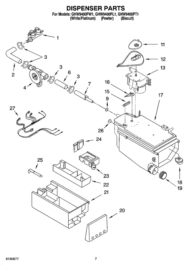 Diagram for GHW9400PL1