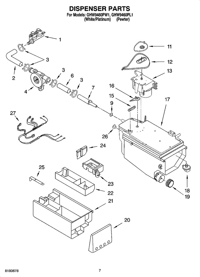 Diagram for GHW9460PL1