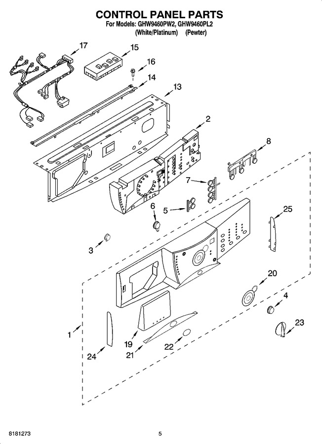 Diagram for GHW9460PL2