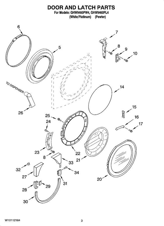 Diagram for GHW9460PL4
