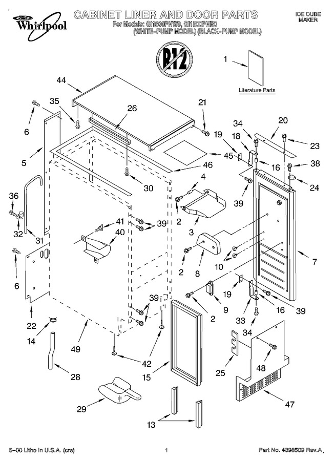 Diagram for GI1500PHB0