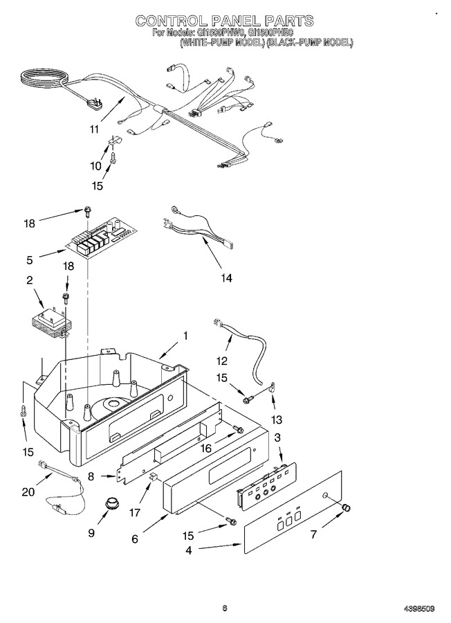 Diagram for GI1500PHB0