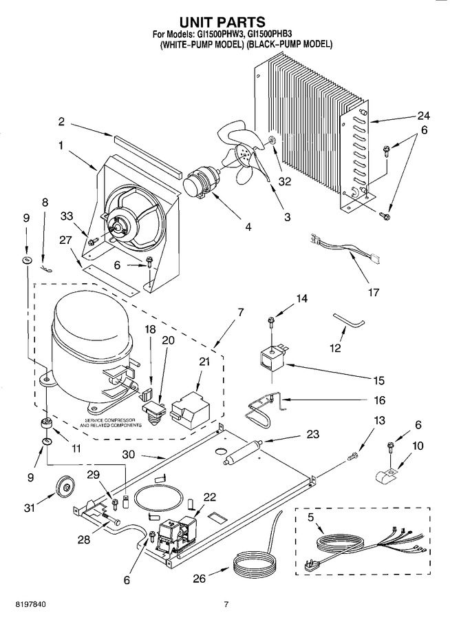 Diagram for GI1500PHW3
