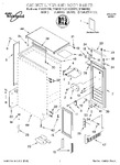 Diagram for 01 - Cabinet Liner And Door, Literature