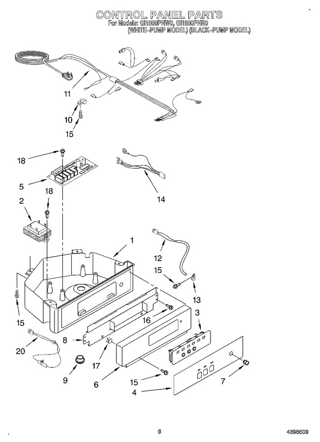 Diagram for GI1500XHN1