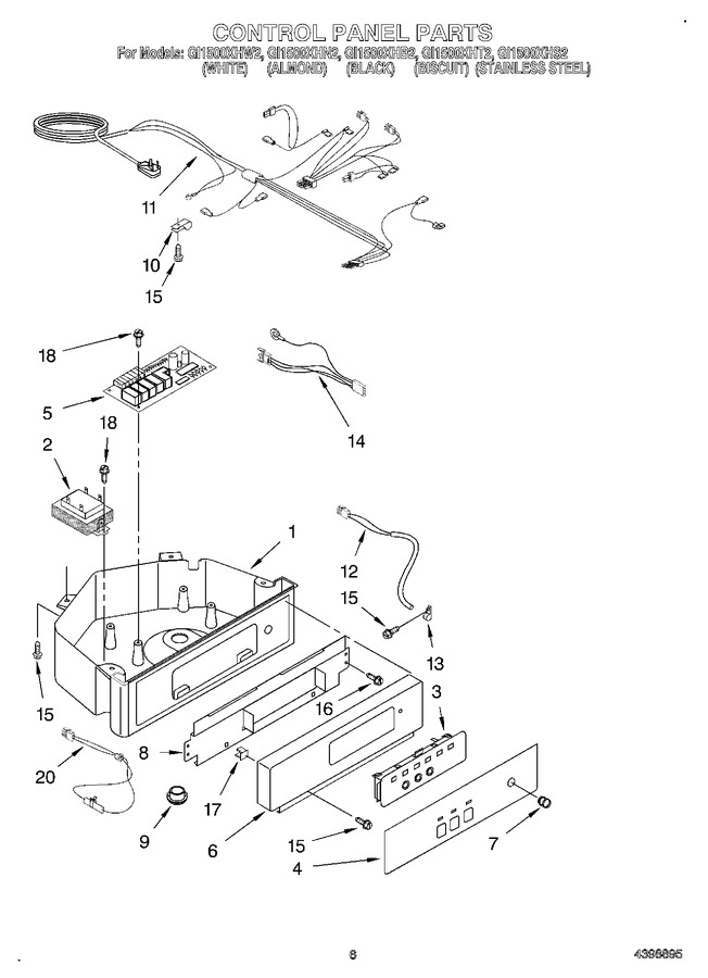 Diagram for GI1500XHB2