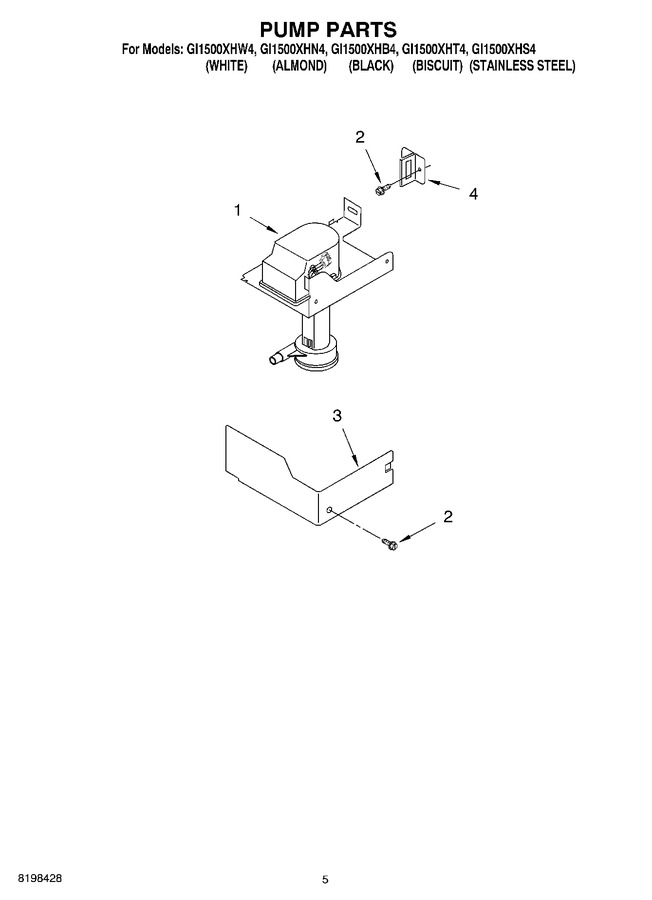 Diagram for GI1500XHT4