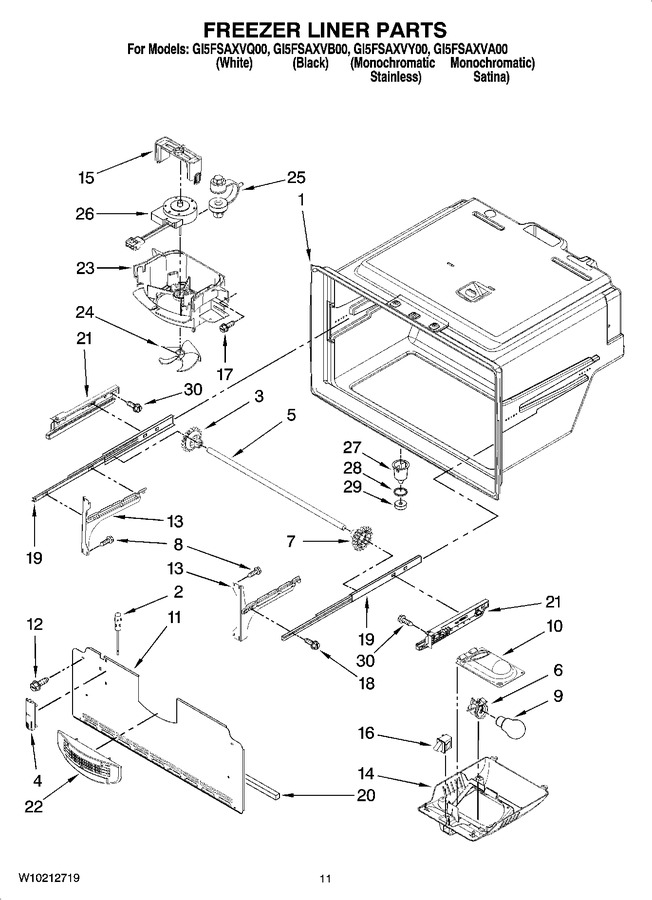 Diagram for GI5FSAXVQ00
