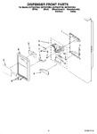 Diagram for 09 - Dispenser Front Parts