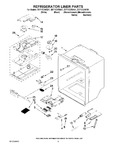 Diagram for 03 - Refrigerator Liner Parts