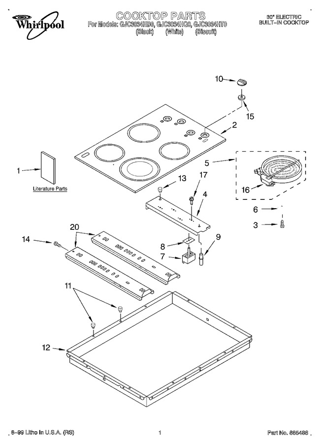 Diagram for GJC3034HT0