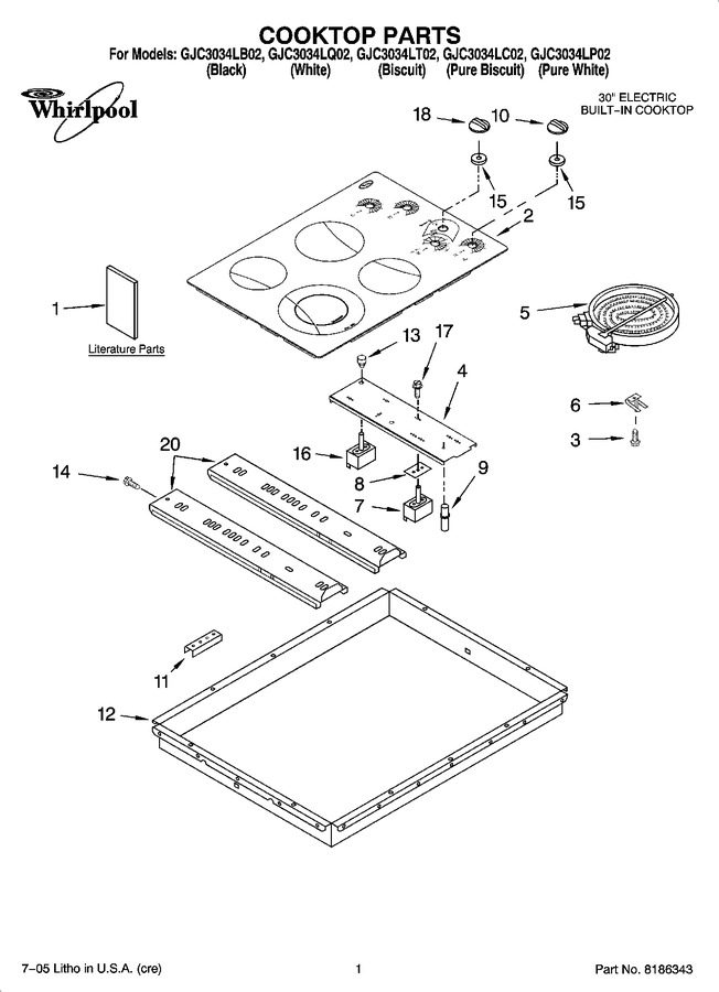 Diagram for GJC3034LB02