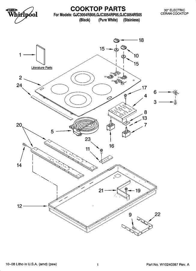 Diagram for GJC3054RB05