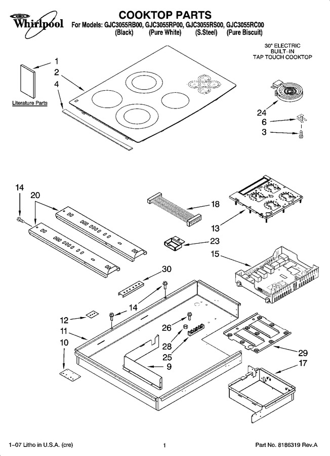 Diagram for GJC3055RP00
