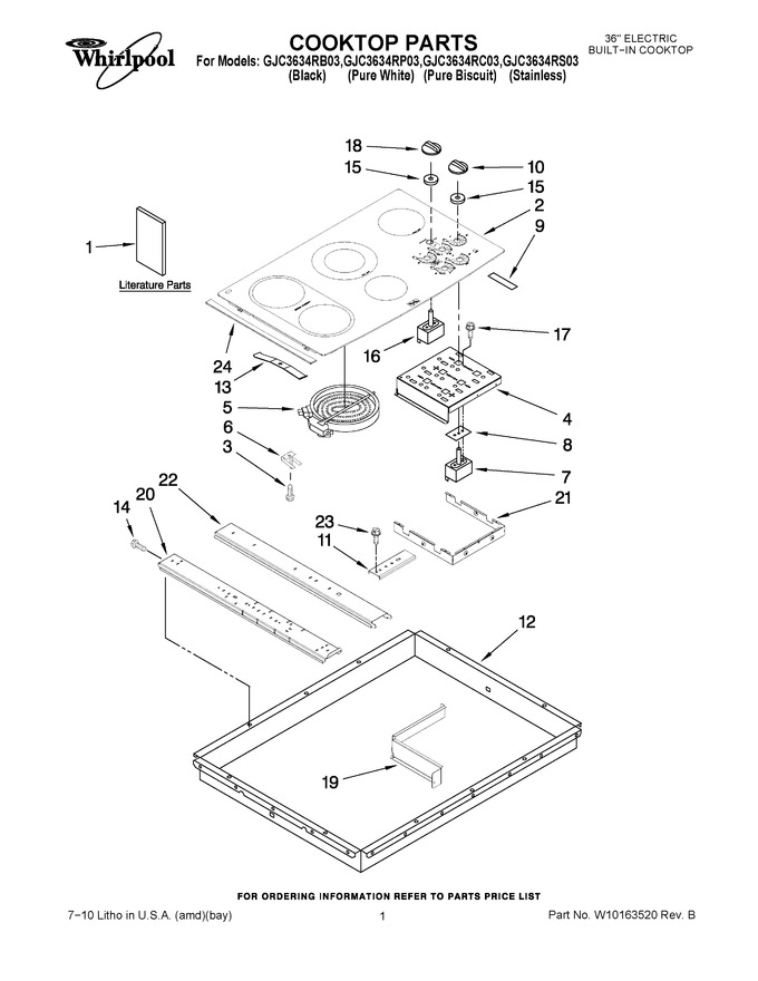 Diagram for GJC3634RS03