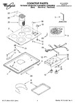 Diagram for 01 - Cooktop Parts