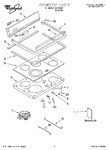 Diagram for 01 - Cooktop Parts