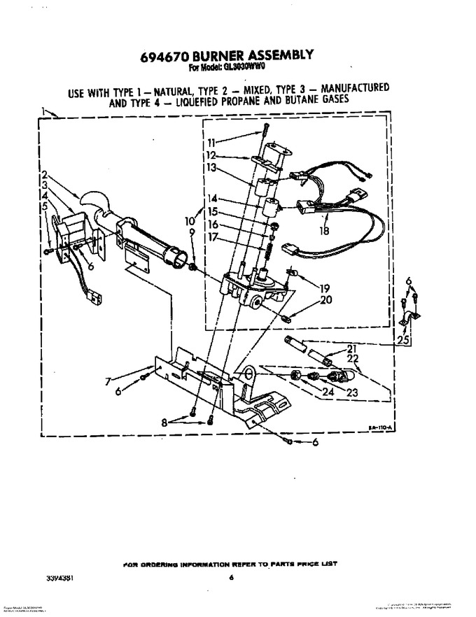Diagram for GL3030WW0