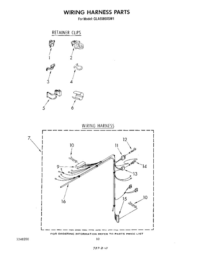 Diagram for GLA5580XSG1