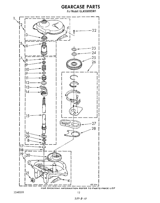 Diagram for GLA5580XSM1