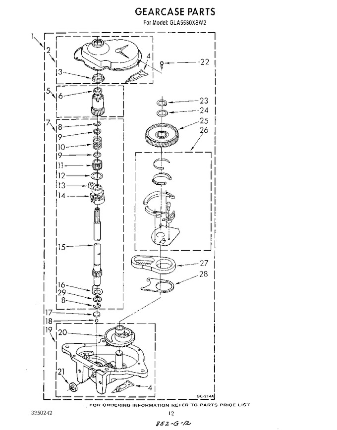 Diagram for GLA5580XSN2