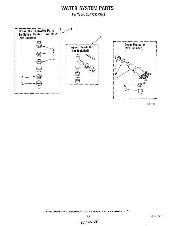 Diagram for GLA5580XSN2