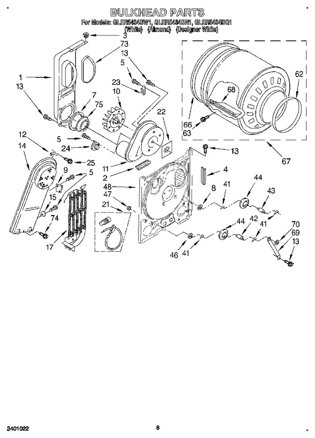 Diagram for GLER5434BQ1