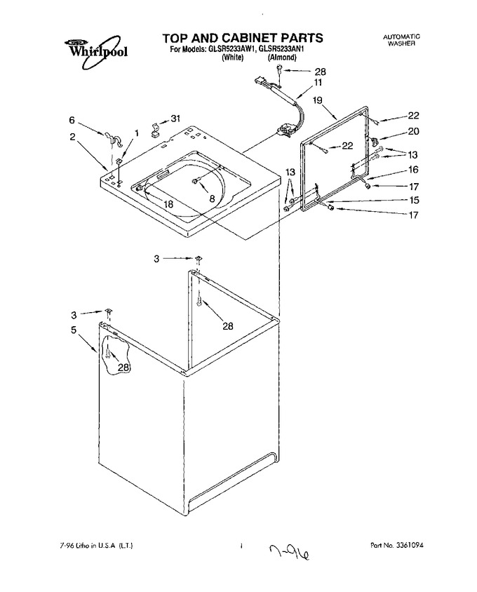 Diagram for GLSR5233AN1