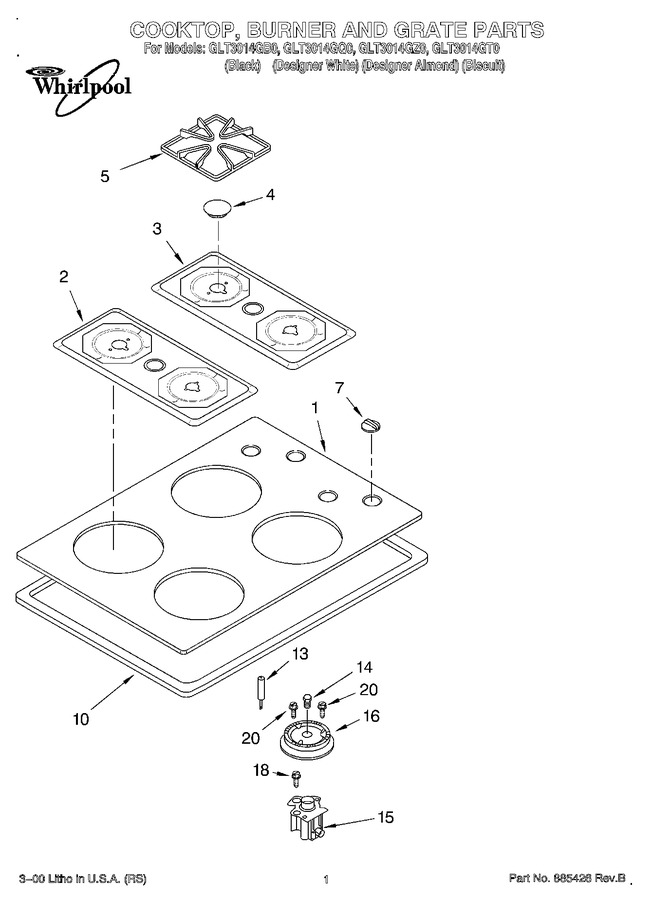Diagram for GLT3014GQ0