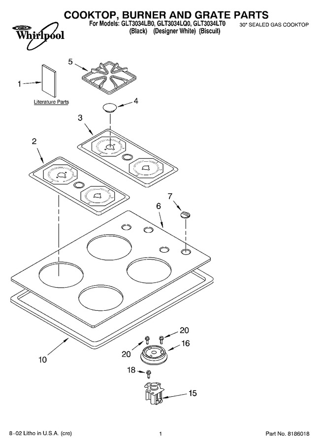 Diagram for GLT3034LT0