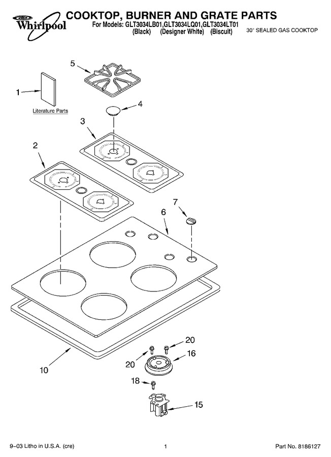 Diagram for GLT3034LB01