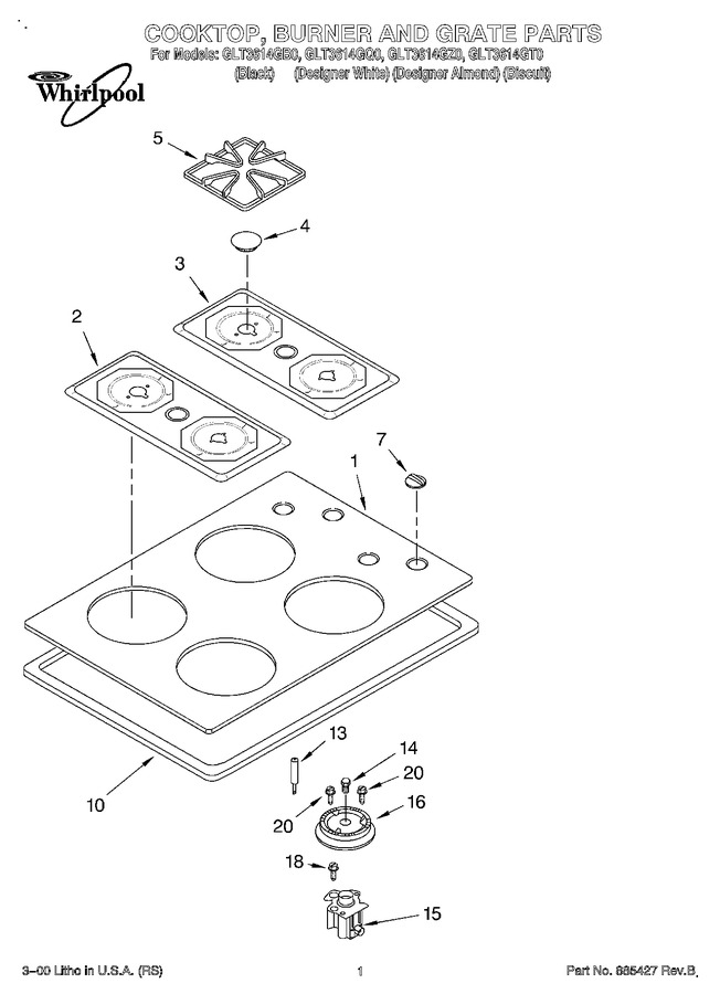 Diagram for GLT3614GQ0