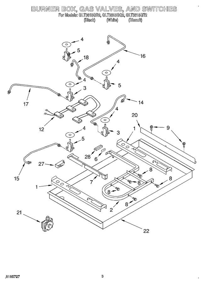 Diagram for GLT3615GT2