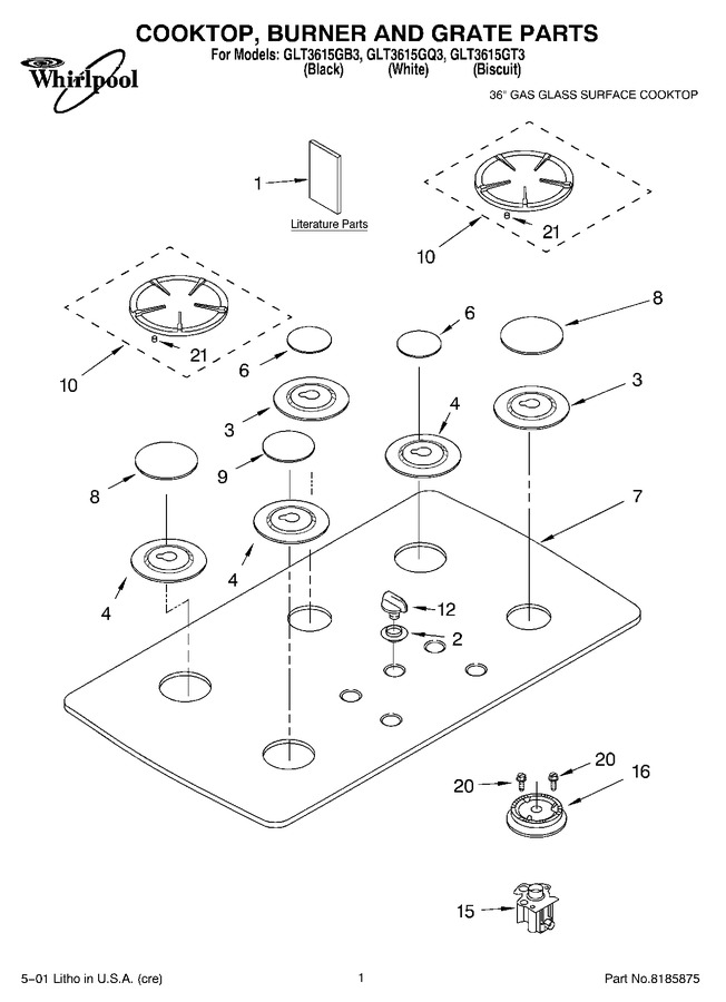 Diagram for GLT3615GB3