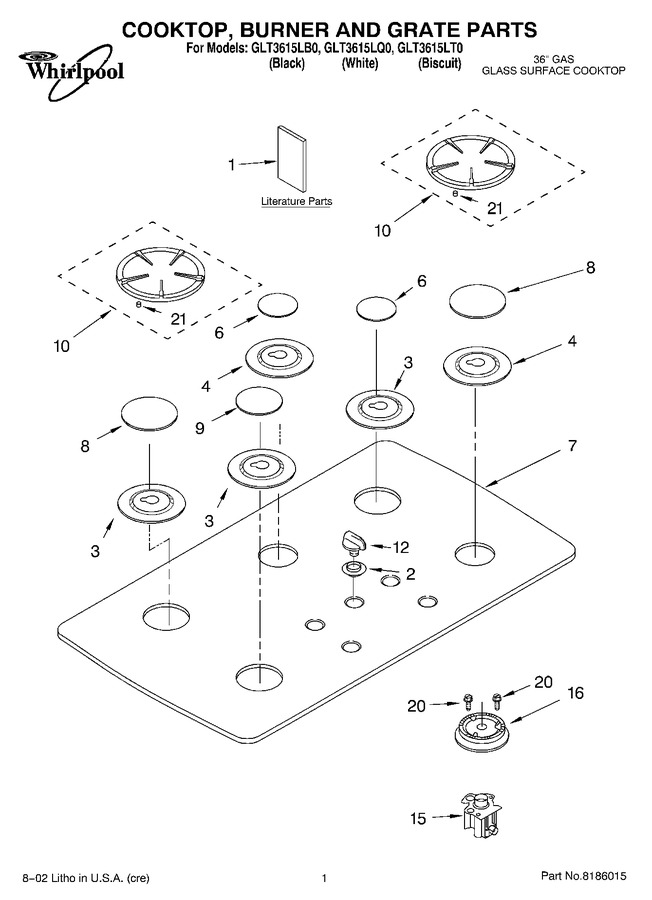 Diagram for GLT3615LQ0