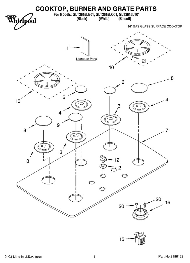 Diagram for GLT3615LQ01