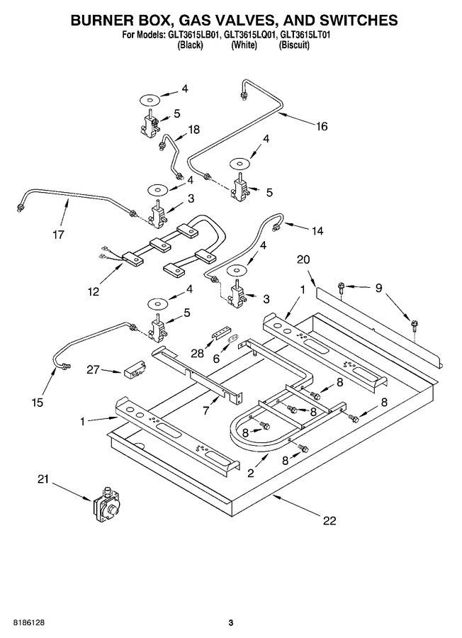 Diagram for GLT3615LQ01