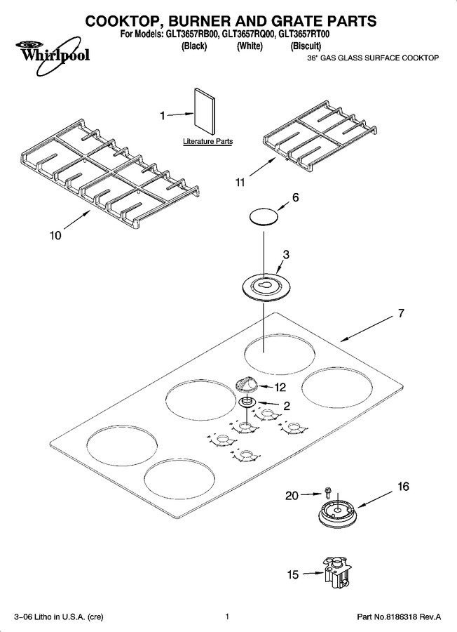 Diagram for GLT3657RQ00