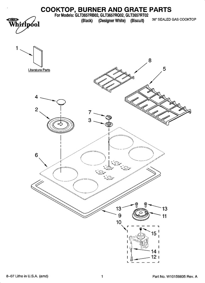 Diagram for GLT3657RT02