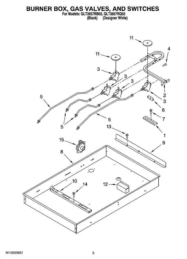 Diagram for GLT3657RQ03