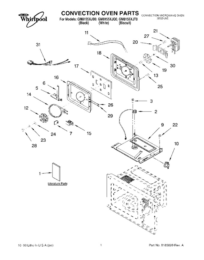 Diagram for GM8155XJT0