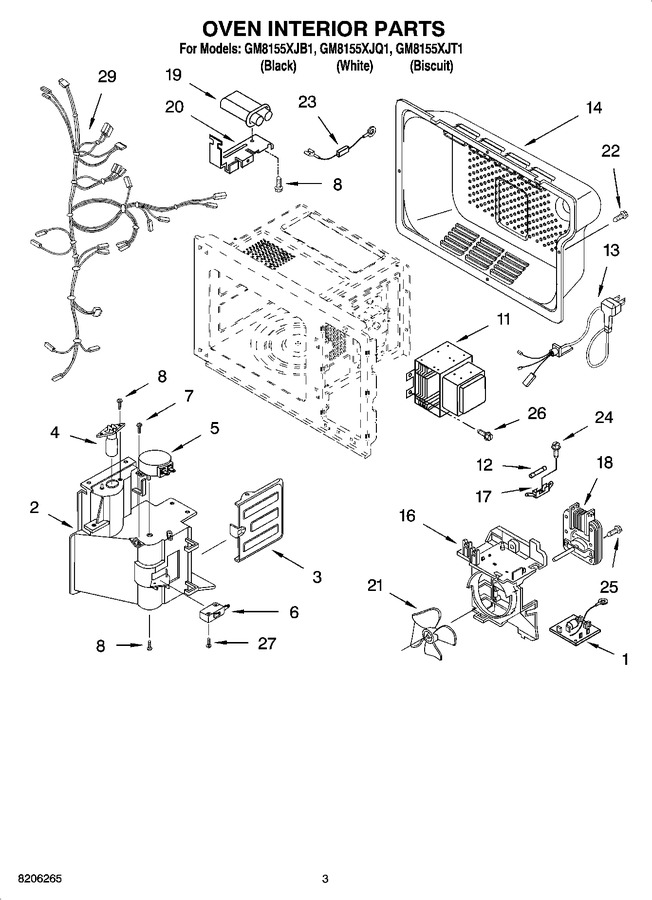 Diagram for GM8155XJB1