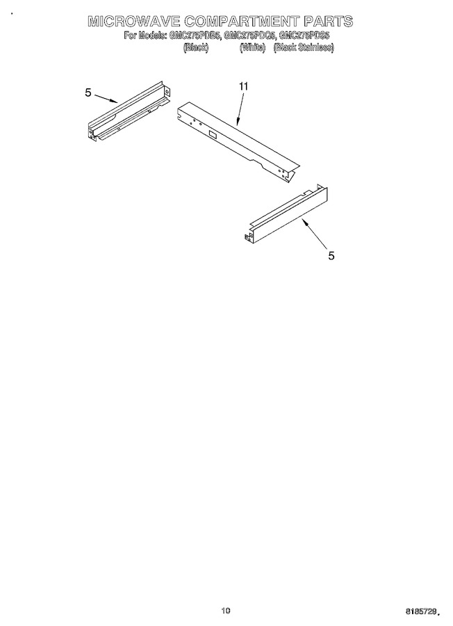 Diagram for GMC275PDS5