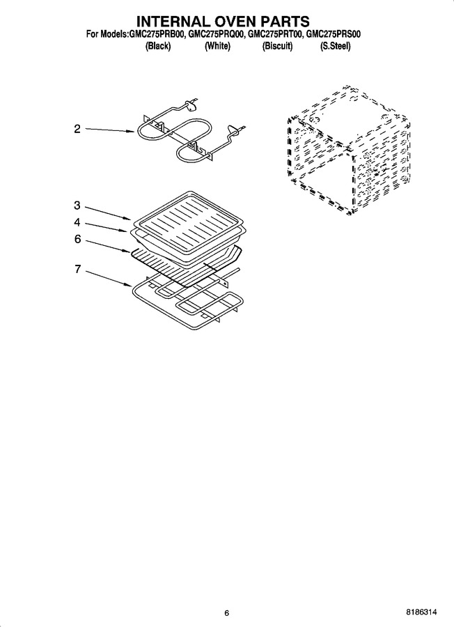 Diagram for GMC275PRT00
