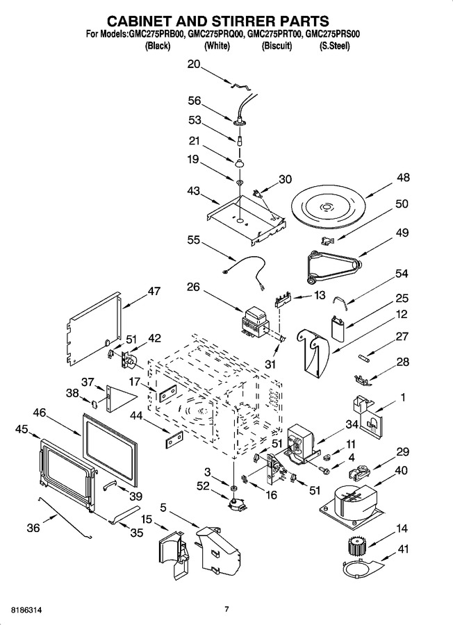 Diagram for GMC275PRQ00