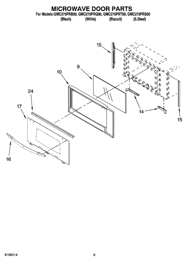Diagram for GMC275PRT00